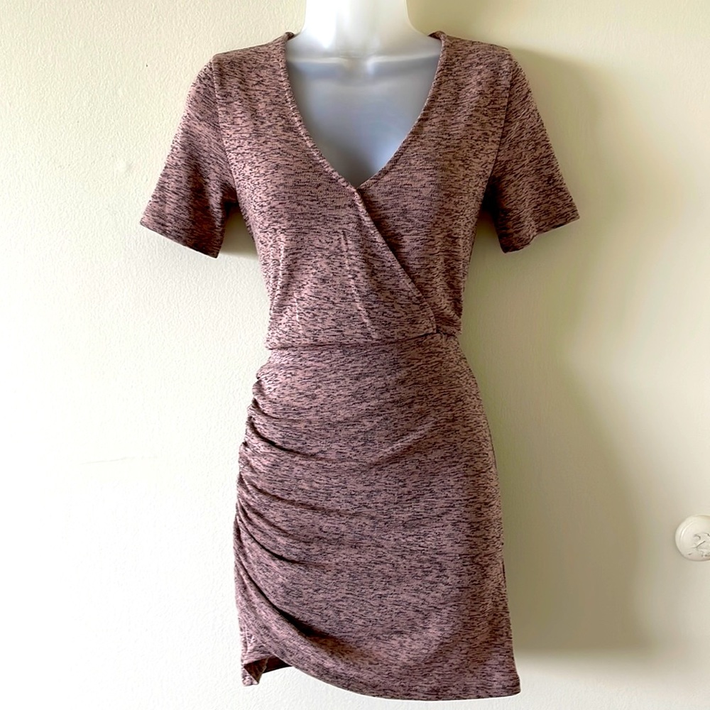 Mini wrap dress